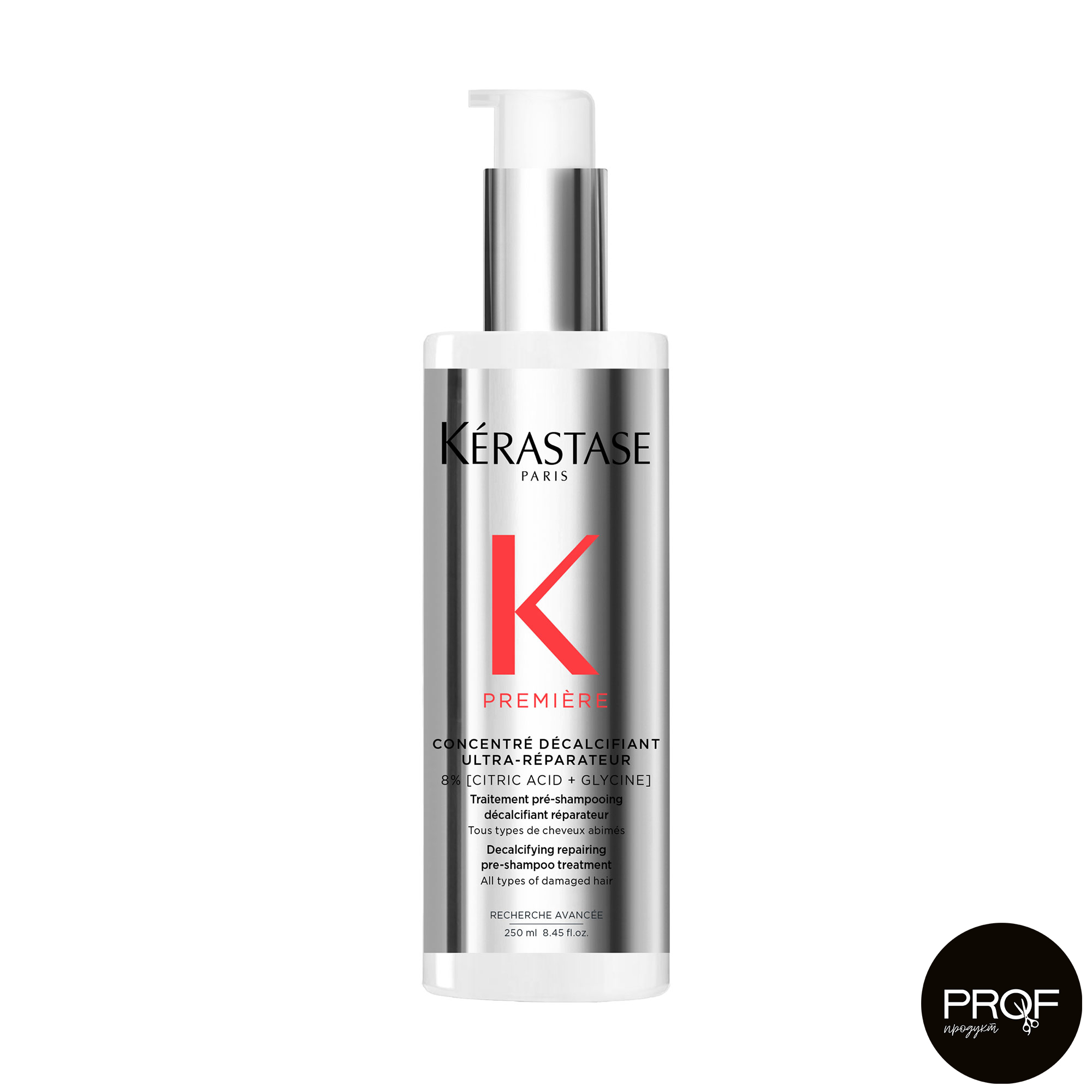 Декальцинувальний прешампунь-догляд Kerastase Premiere Decalcifying Repairing Pre-shampoo Treatment для пошкодженого волосся, 250 мл